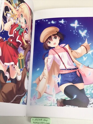 rare Summer Pockets official reflection blue art works book visual