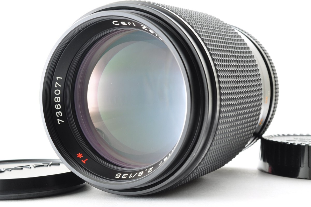 CONTAX Carl Zeiss Sonnar T* 135mm F/2.8 MMJ Near MINT MF Lens From