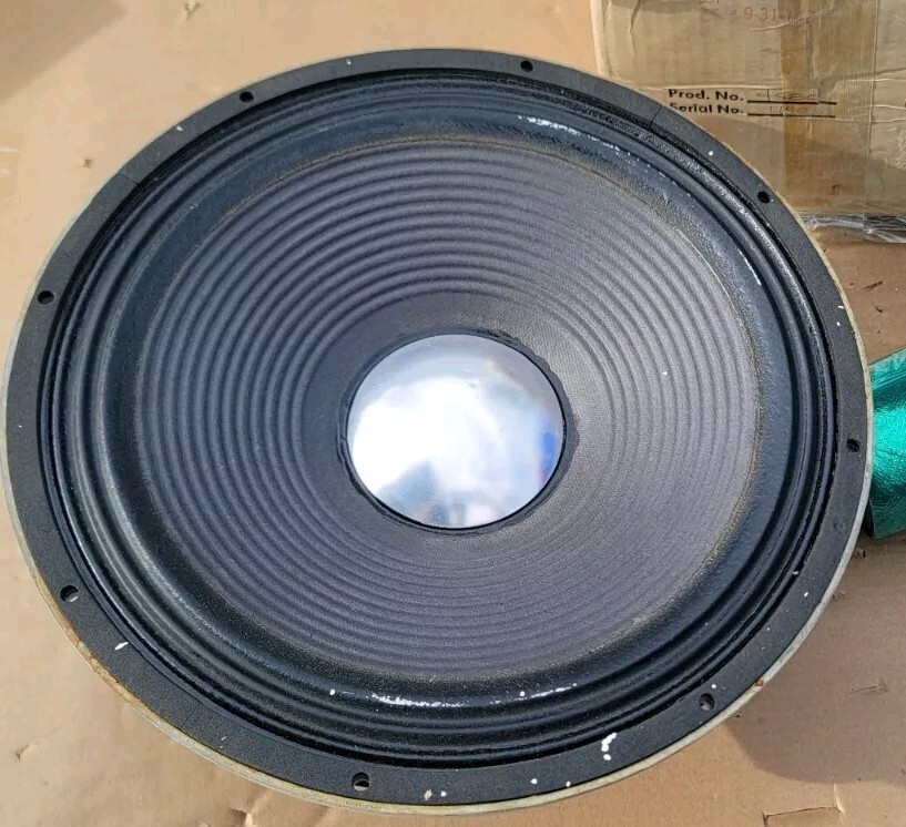 Vintage Gauss 4580 woofer Speakers 15