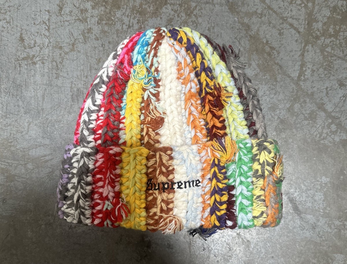 NEW Supreme Hand Tied Beanie FW23 Multicolor AUTHENTIC | eBay