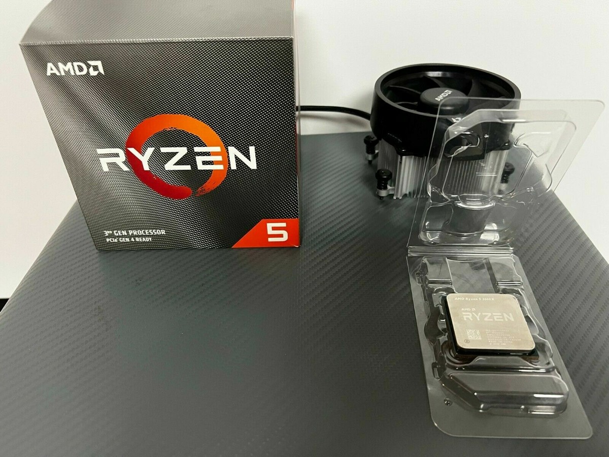 AMD Ryzen 5 3600 Six-Core 3.6 GHz Desktop Processor with fan