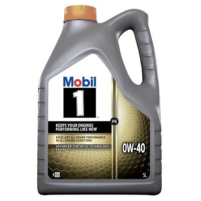 Mobil 1 FS 0W-40 Fully Synthetic Engine Oil - For Petrol & Diesel