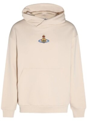 Vivienne Westwood Stone Centre Orb Logo Hoodie 3I010003-J0006 RRP