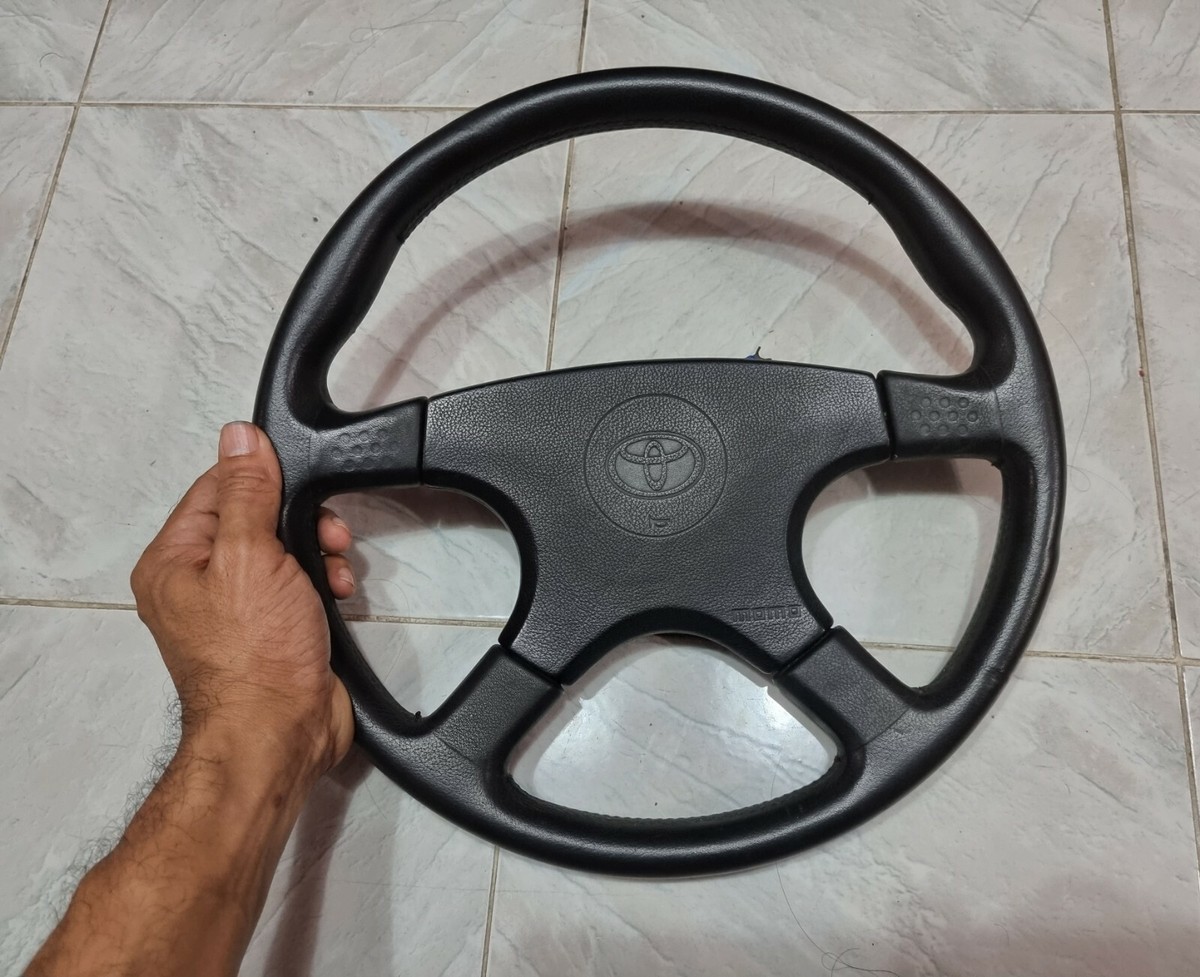 Rare MOMO TOYOTA STEERING WHEEL SUPRA AE100 marino jzx100 ae86