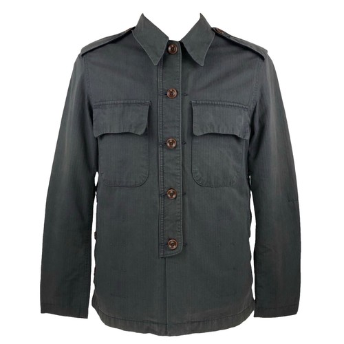 PS Paul Smith Check Melton Single P Coat M Engine Gray Japan Free