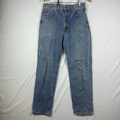 Levi's 503 Jeans Men's 32x32 Denim Taper Leg Regular Fit White