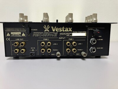 Vestax PMC-05 PRO 2 II DJ Turntable Mixer Professional Mixing