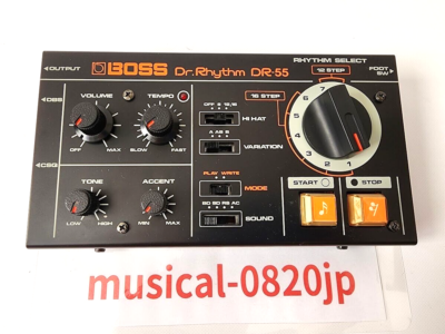 Boss DR-55 Dr Rhythm Analog Drum Machine working | eBay