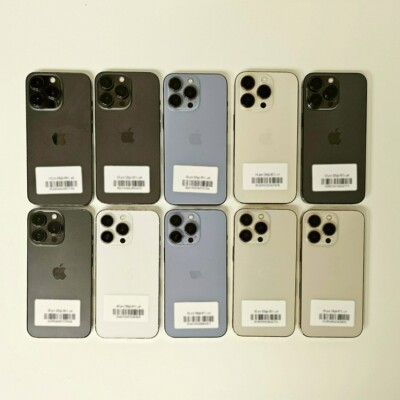 Lot of 10 Apple iPhone 13 Pro 128GB Unlocked Mixed | eBay