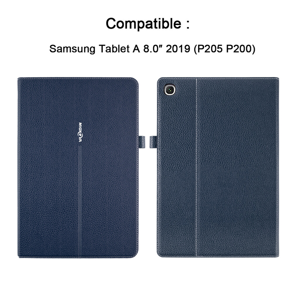 Case for Samsung Tab A 8.0 with S Pen SM-P200/P205 PU Leather