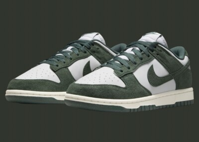 NEW Nike Dunk Low Next Nature 'Green Suede' | Women Sizes 5 - 12