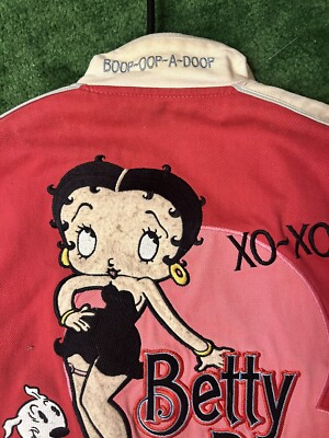 Vintage Betty Boop Authentic merchandise Jacket by JH Design Size