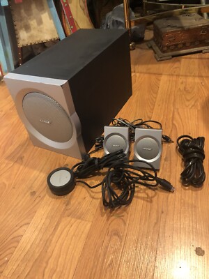 BOSE Companion 3 Series 1 Multimedia Speaker System Set Deep Bass