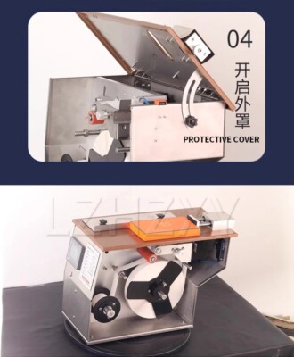 Automatic Right Angle Labelling Machine Sealing Machine Stickers