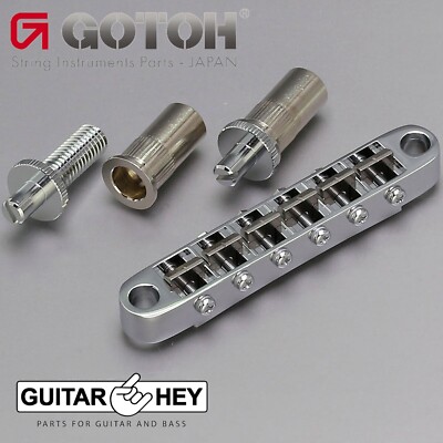 NEW Gotoh Ti103B-T Nashville Tune-o-matic Bridge M8 Stud Titanium