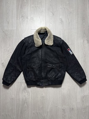 Adidas Vintage Leather Jacket 1972 Winter Olympics Sapporo Japan