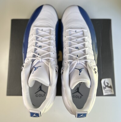 Nike Air Jordan Retro 12 XII Low Golf French Blue | Men's Size 12