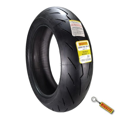 Pirelli Diablo Rosso IV 200/60-17 Rear Motorcycle/Sport Bike Tire