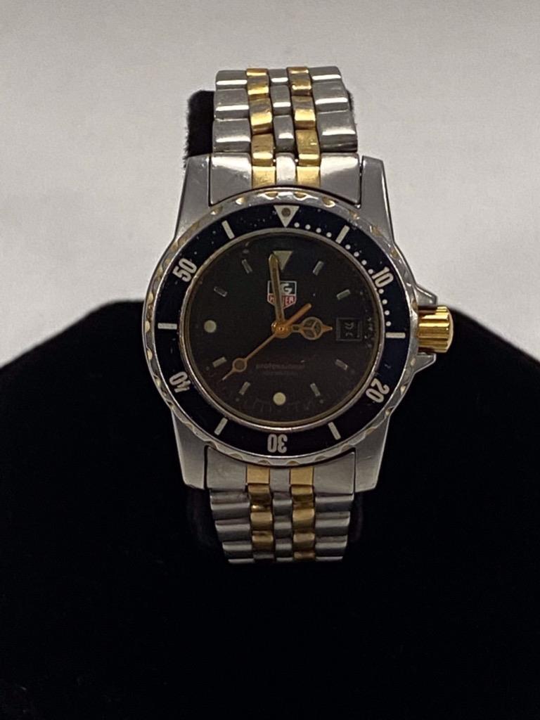 TAG HEUER PROFESSIONAL 200M GOLD 2 TONE 925.208G 28mm QUARTZ WATCH