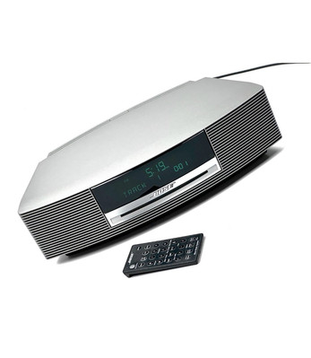 Bose Wave Music System CD Player AM/FM Radio (Titanium Silver