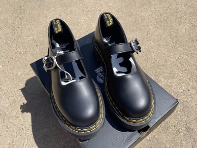 NIB DR. MARTENS HEAVEN BY MARC JACOBS ADDINA DS BEX SHOE Black