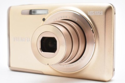 NEAR MINT] FUJIFILM FinePix JX700 Gold Digital Camera w/ Box From