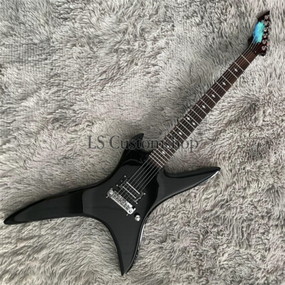 Factory Black BC Stealth Chuck Schuldiner Tribute Electric Guitar