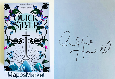 Quicksilver by Callie Hart DISCREET COVER Stamp Signed at