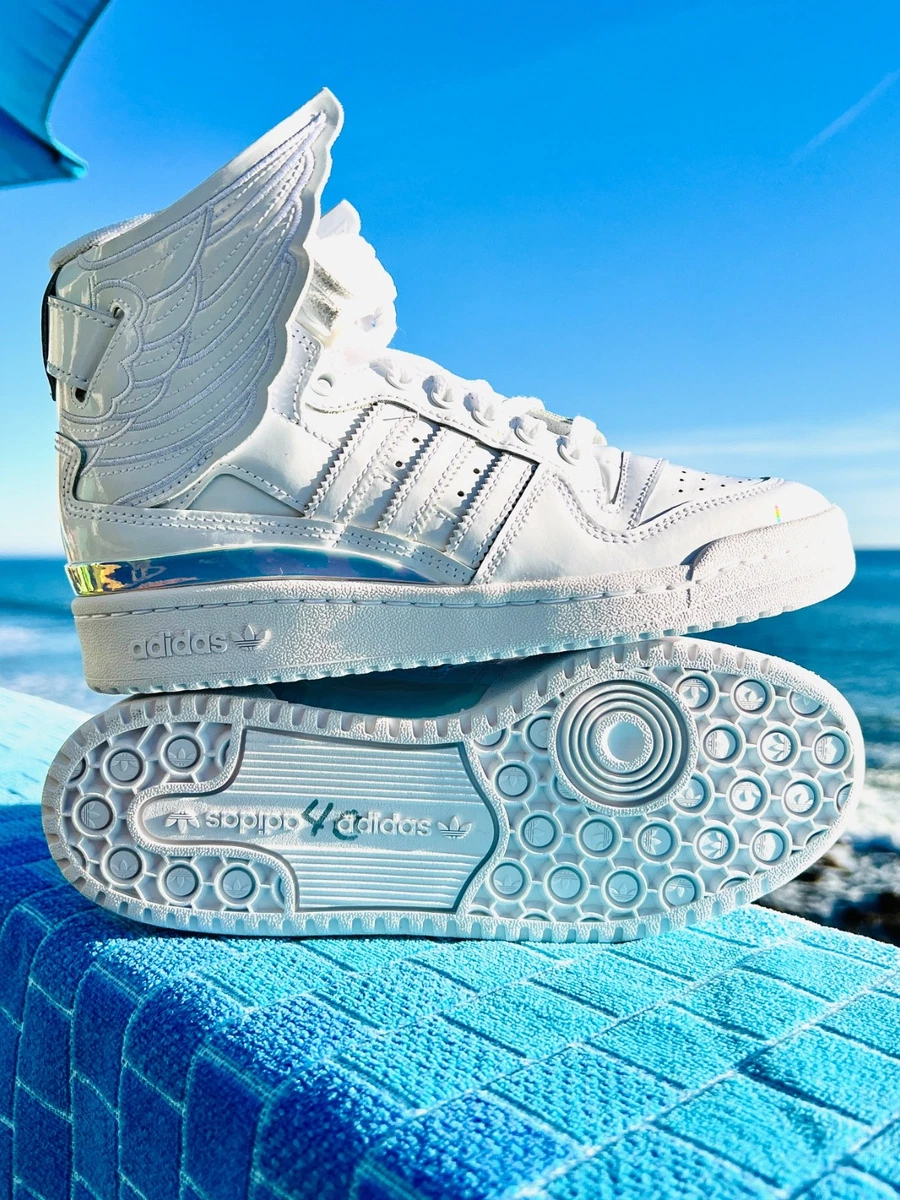 Preços baixos em adidas Jeremy Scott x Forum Wings 4.0 White Opal