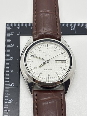 Mint] Vintage Seiko 5 7009-3040 Auto Day/Date White Dial Men's