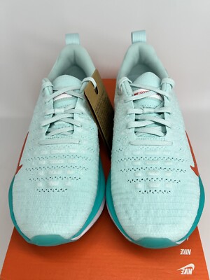 Size 7 - Nike ReactX Infinity Run 4 Jade Ice Picante Red W for