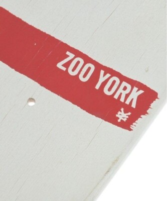 2006 Zoopreme Red Box Logo Skateboard Skate Deck Zoo York Supreme