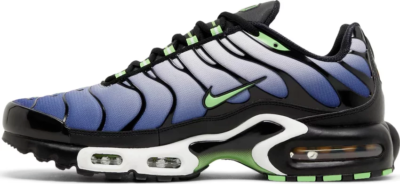 NIKE AIR MAX PLUS 'ICONS' BLACK SCREAM GREEN #DX4326-001 MEN'S
