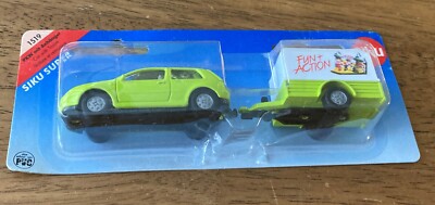 Siku Super #1519 - Diecast Car w/ Trailer *NEW* VW Golf | eBay
