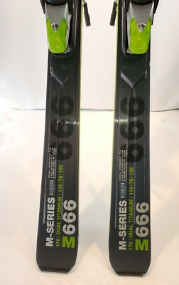 Elan Fusion M Series Skis 176cm w/ Elan Fusion ABS Bindings | eBay
