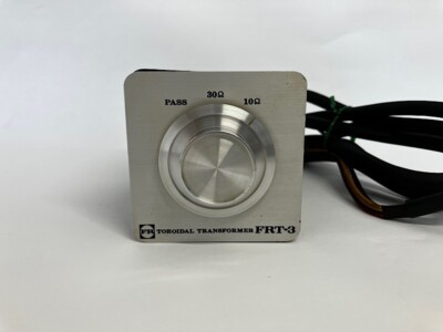 Fidelity Research FRT-3 Step Up Transformer MC Cartridge TOROIDAL