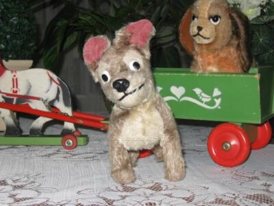 Antique Schuco Disney 1950 Lady and The Tramp Mohair Dogs | eBay