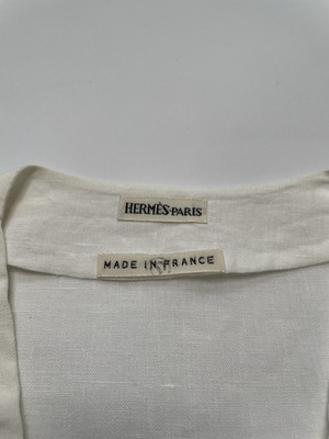 Hermes HERMÈS Martin Margiela Vintage Spring 2000 Sleeveless Linen