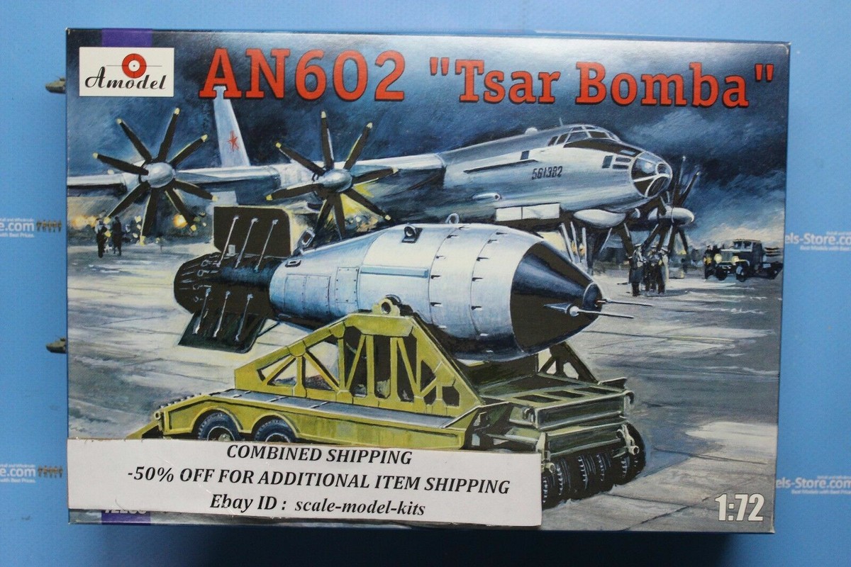 Amodel 72265 AN602 TSAR Bomba, scale plastic model kit 1/72 | eBay