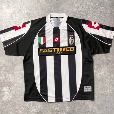 Edgar Davids Juventus 2002-2003 Home Jersey #26 Lotto Authentic L