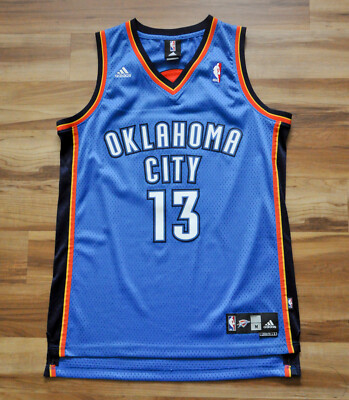 James Harden Oklahoma City Thunder Adidas Jersey Swingman Blue