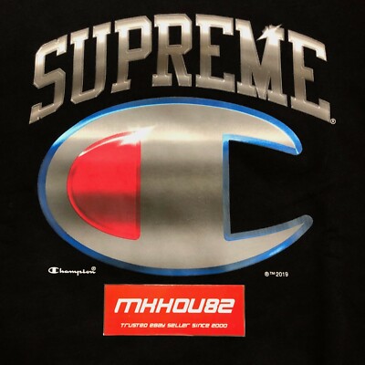 New Supreme Champion Chrome Crewneck Sweatshirt Sweater Spring