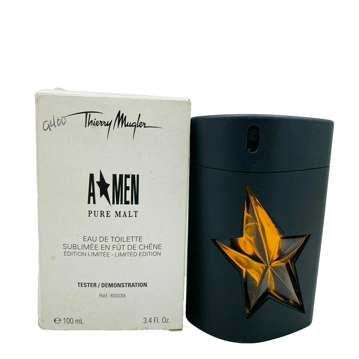 Angel Men Pure Malt Thierry Mugler EDT For Men Spray 3.4 oz