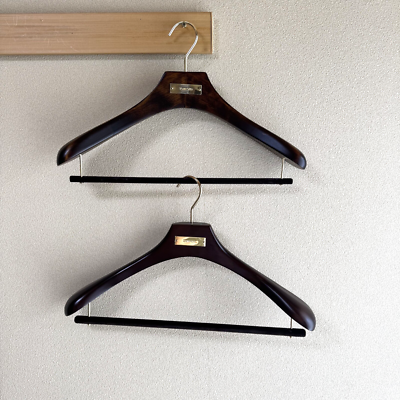 Tom Ford Hanger Set Of 2 Wood Genuine Used From Japan | eBay