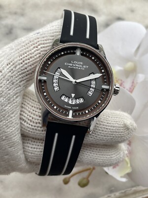 Louis Chevrolet Watch Classic 8 Automatic Mens 43mm Swiss Made | eBay