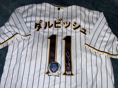 Yu Darvish Signed San Diego Padres Jersey Superstar Ace Japan