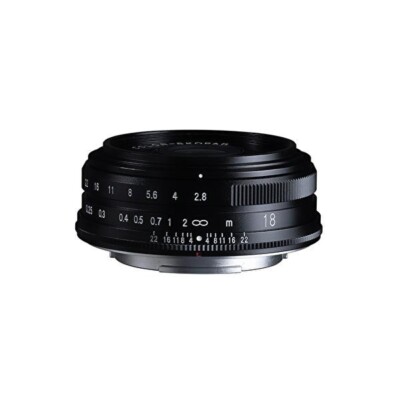 Voigtlander COLOR-SKOPAR 18mm F2.8 Aspherical Fujifilm X Black