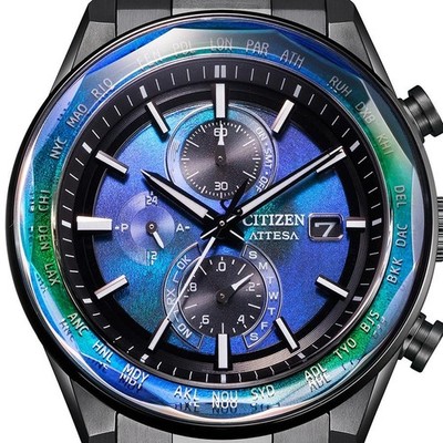 CITIZEN ATTESA AT8314-53L Direct Flight ACT Line Eco Drive Men's