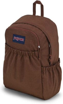 JanSport Unisex Basic Brown Slouch Laptop Backpack (JS0A85NVGM4