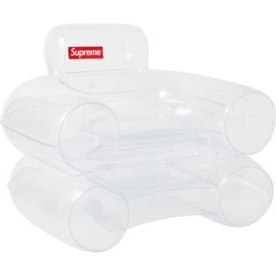 Supreme Inflatable Chair Clear OS F/W 18 | eBay